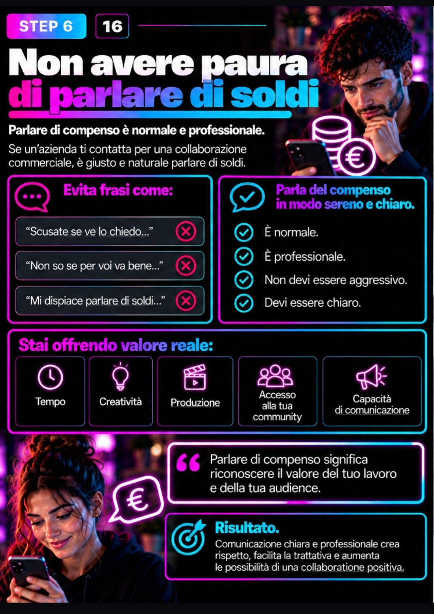 Pagina dell'ebook: Non avere paura di parlare di soldi